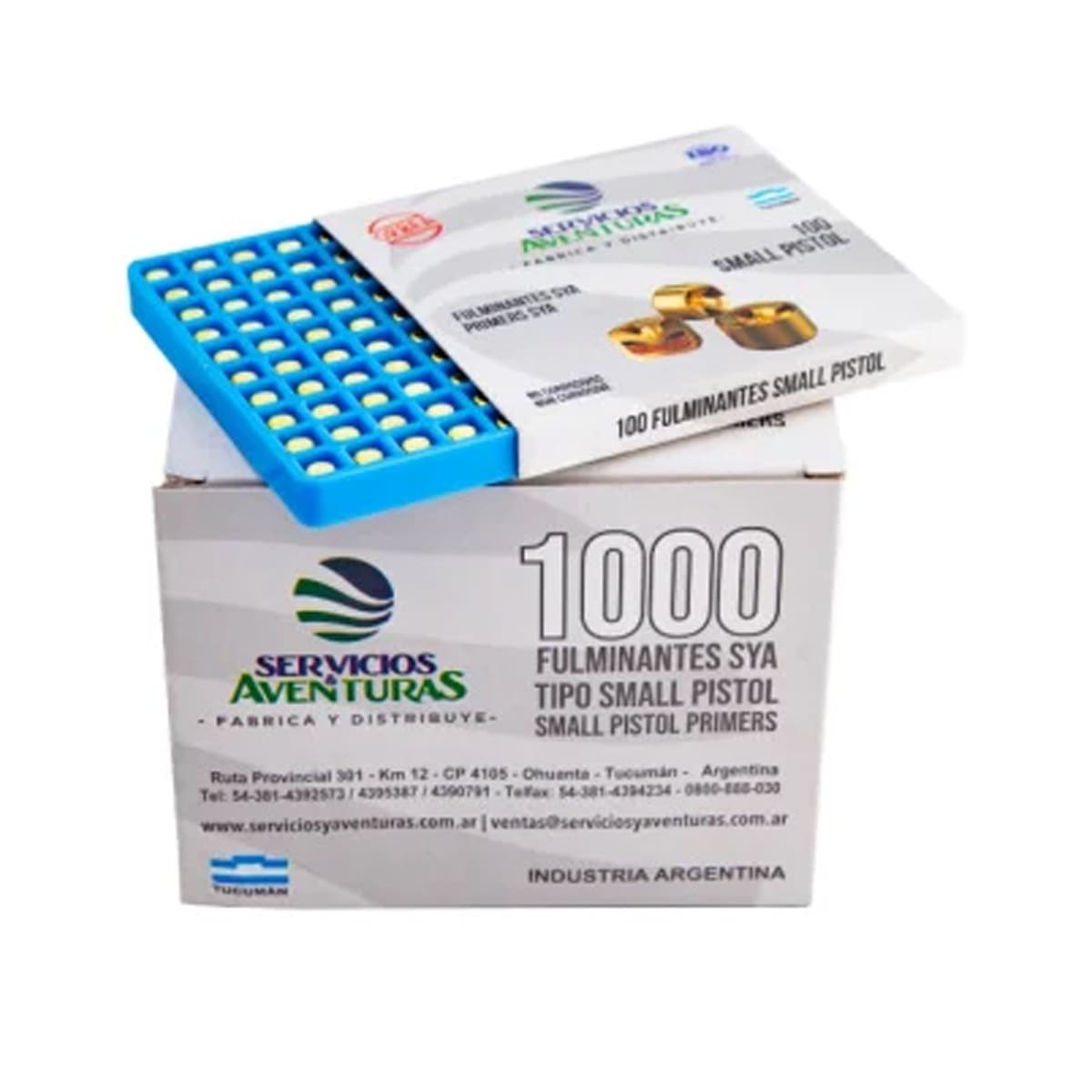 Servicios Y Aventuras Small Pistol Primers (10,000 Count) - No CC Fees